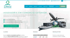 Desktop Screenshot of diniz.com.br